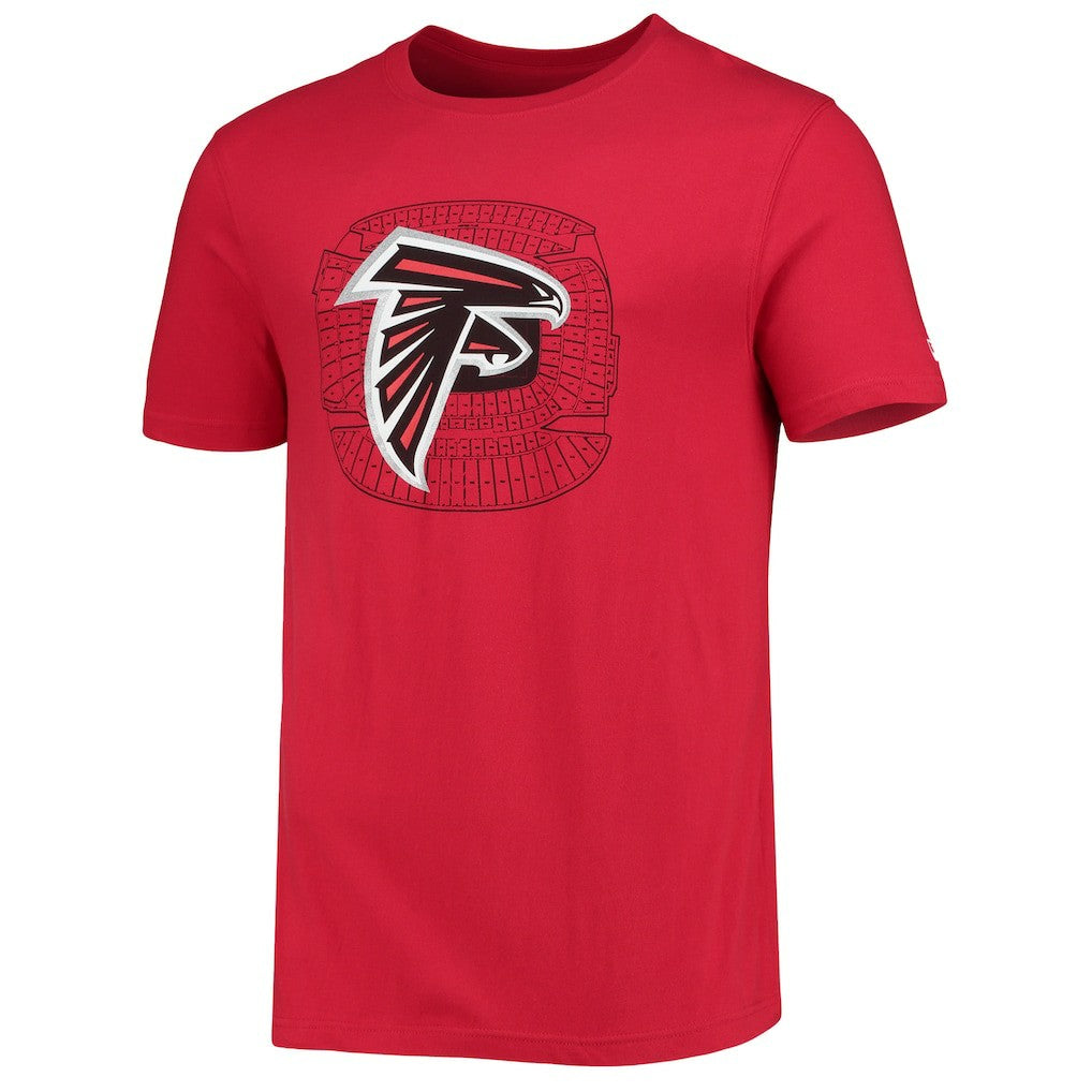 Atlanta Falcons New Era Stadium T-Shirt - Red for sale