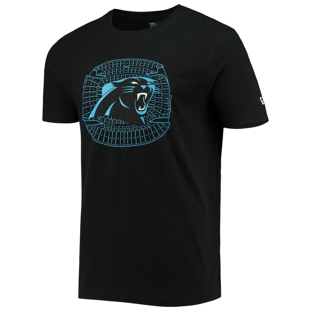 Carolina Panthers New Era Stadium T-Shirt - Black for sale