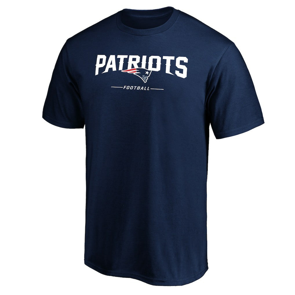 New England Patriots Team Lockup T-Shirt - Navy discount