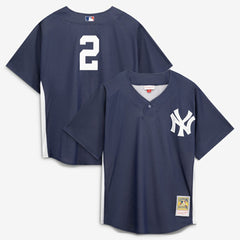 Derek Jeter New York Yankees Authentic Batting Practice Jersey Navy