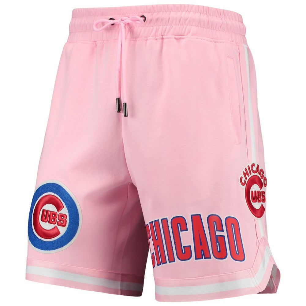 Chicago Cubs Pro Standard Logo Club Shorts Pink