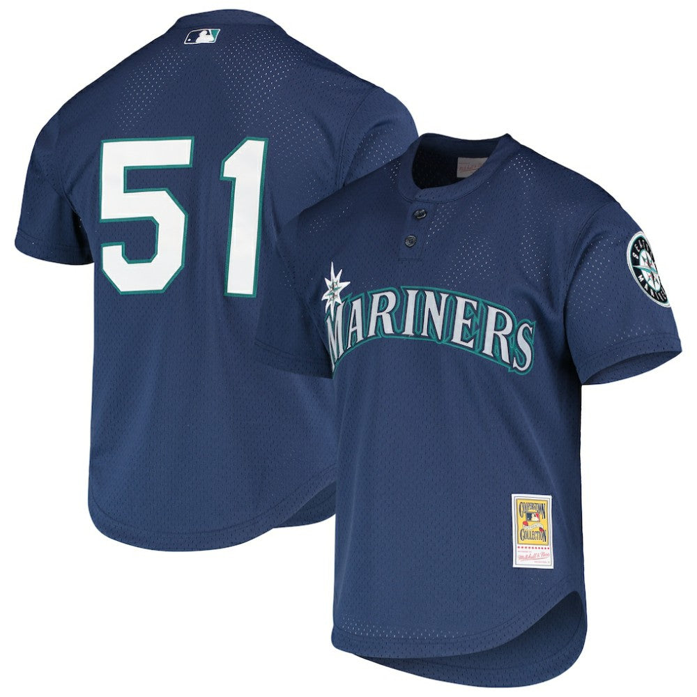 Ichiro Suzuki Seattle Mariners Authentic Batting Practice Jersey Navy