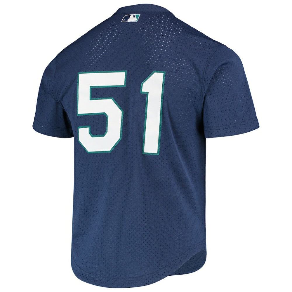 Ichiro Suzuki Seattle Mariners Authentic Batting Practice Jersey Navy