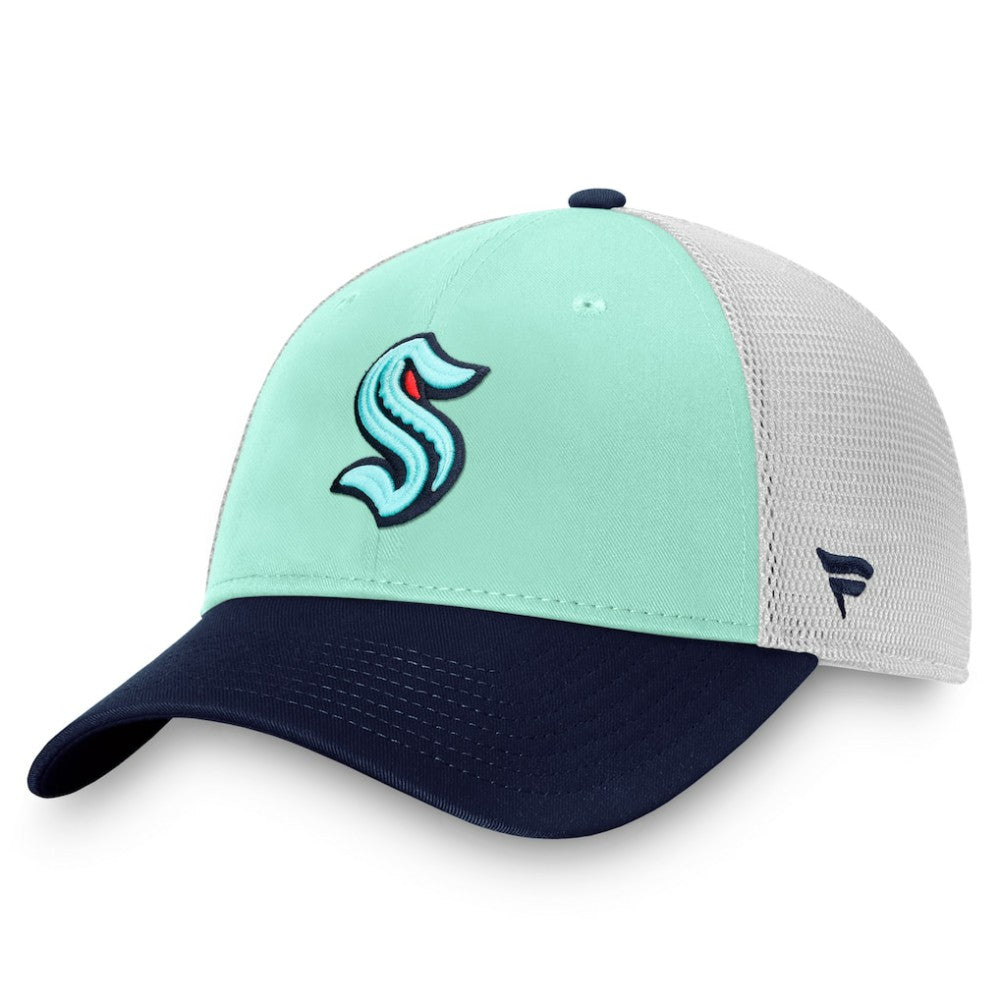 Seattle Kraken Fanatics Special Edition 2.0 Trucker Adjustable Hat - Blue Hats