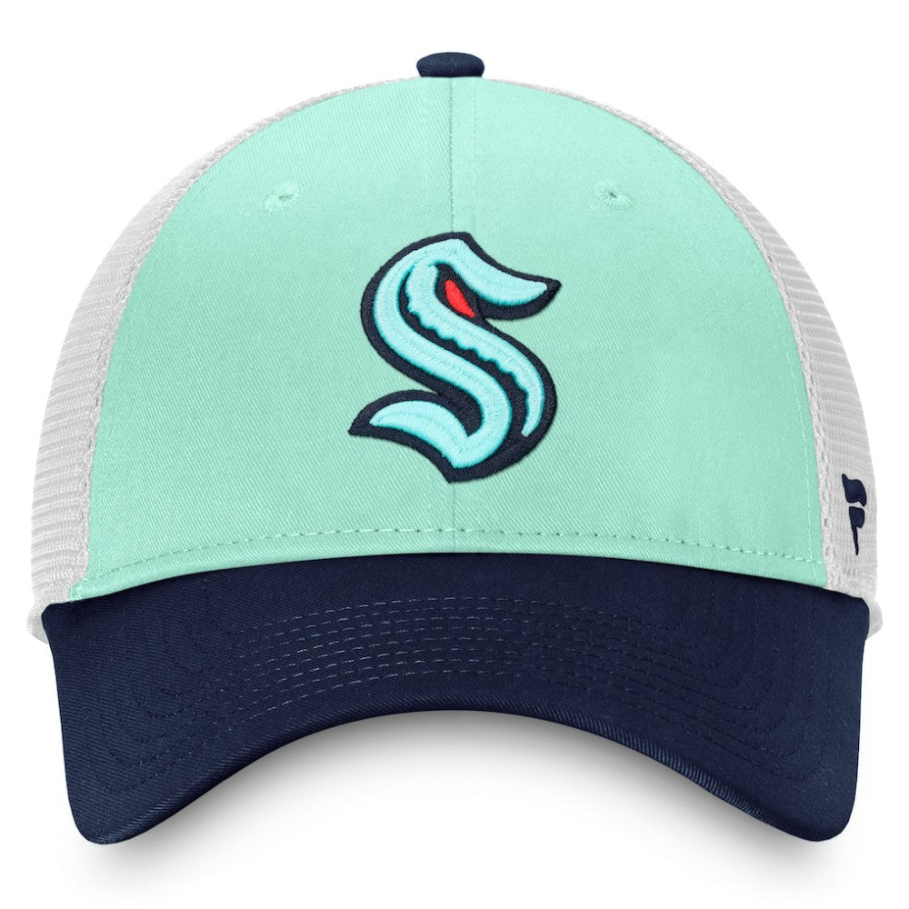Seattle Kraken Fanatics Special Edition 2.0 Trucker Adjustable Hat - Blue Hats