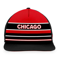 Chicago Blackhawks Fanatics Special Edition 2.0 Trucker Snapback Adjustable Hat - Red/Black Hats