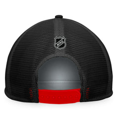 Chicago Blackhawks Fanatics Special Edition 2.0 Trucker Snapback Adjustable Hat - Red/Black Hats
