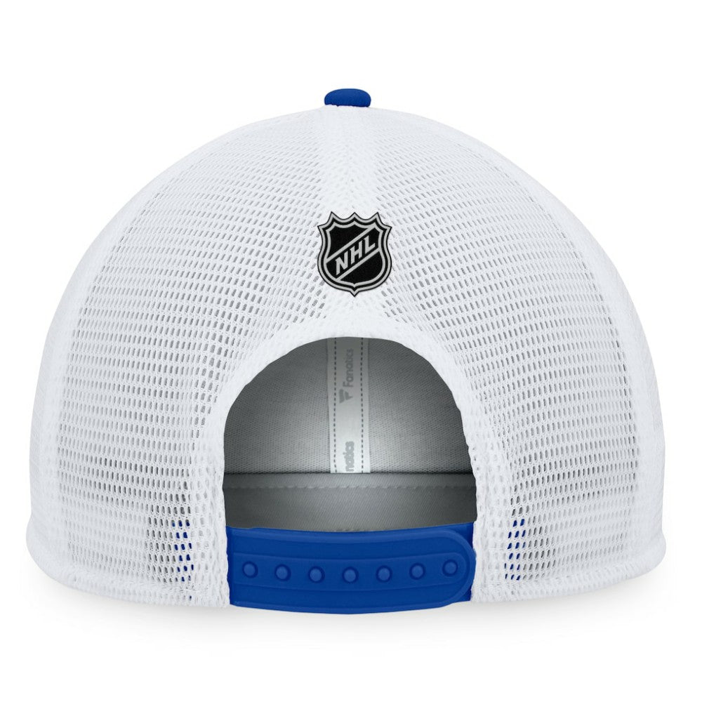 St. Louis Blues Fanatics Special Edition 2.0 Trucker Snapback Adjustable Hat - Gold/Blue Hats