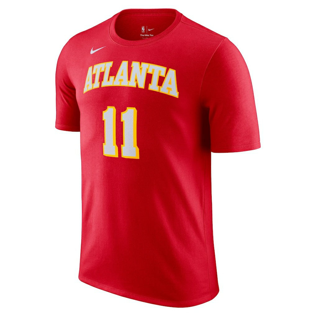 Trae Young Atlanta Hawks Icon 2022/23 Name & Number T-Shirt - Red for sale