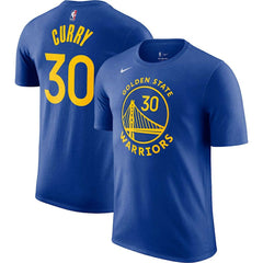 Stephen Curry Golden State Warriors Icon 2022/23 Name & Number T-Shirt sale - Royal outlet
