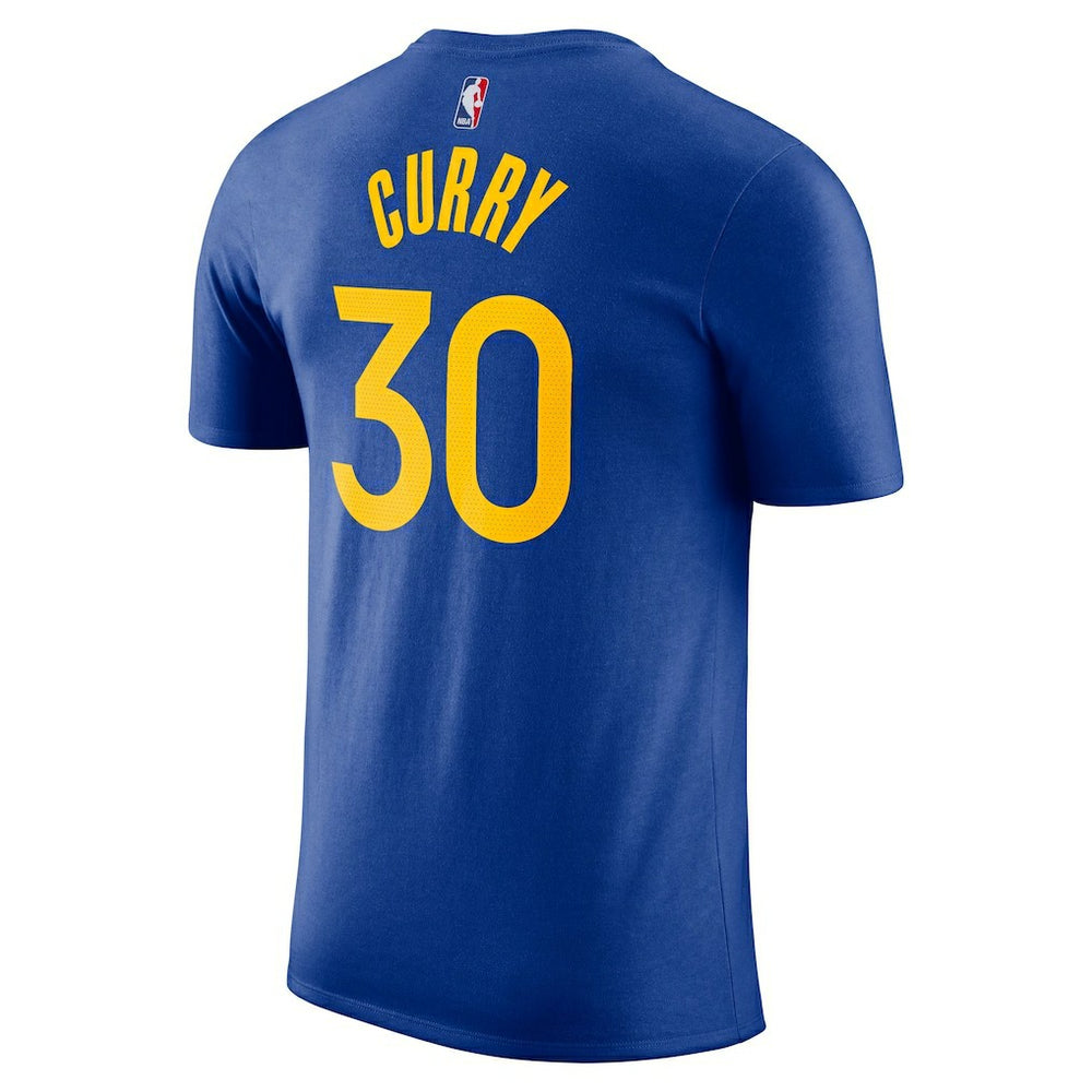 Stephen Curry Golden State Warriors Icon 2022/23 Name & Number T-Shirt sale - Royal outlet