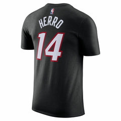 Tyler Herro Miami Heat Icon 2022/23 Name & Number T-Shirt - Black sale