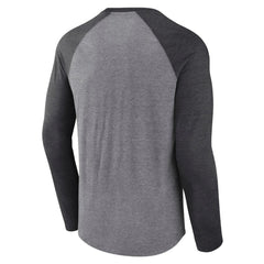 Ottawa Senators Fanatics Special Edition Long Sleeve Tri-Blend Raglan T-Shirt - Heather Gray T-shirts