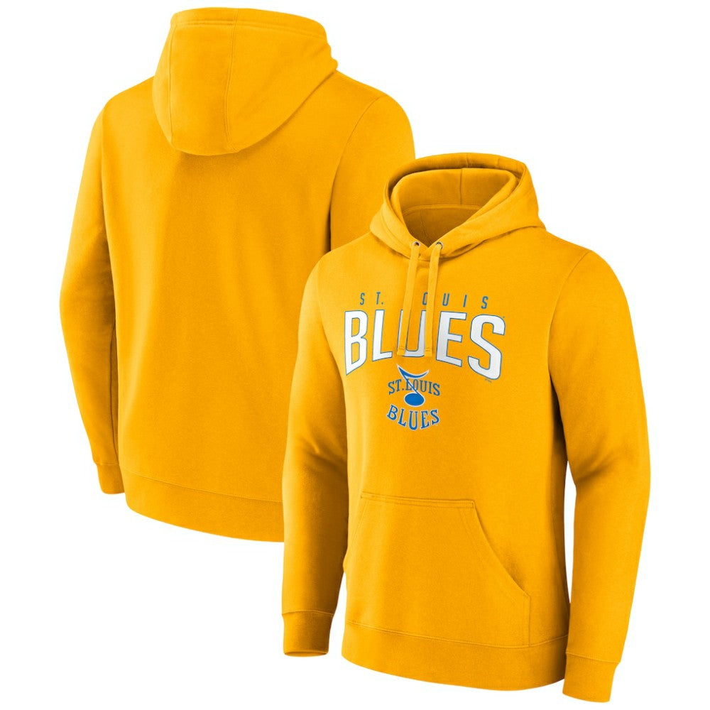 St. Louis Blues Fanatics Special Edition 2.0 Wordmark Pullover Hoodie - Gold Hoodies