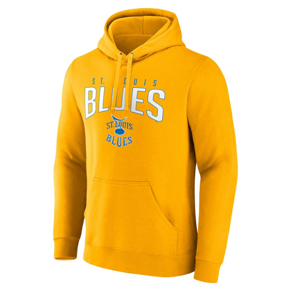St. Louis Blues Fanatics Special Edition 2.0 Wordmark Pullover Hoodie - Gold Hoodies