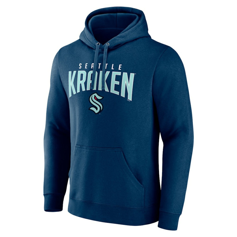Seattle Kraken Fanatics Special Edition 2.0 Wordmark Pullover Hoodie - Navy Hoodies