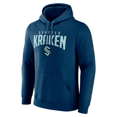 Seattle Kraken Fanatics Special Edition 2.0 Wordmark Pullover Hoodie - Navy Hoodies