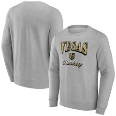 Vegas Golden Knights Fanatics Special Edition 2.0 Pullover Sweatshirt - Heather Gray Sweatshirts