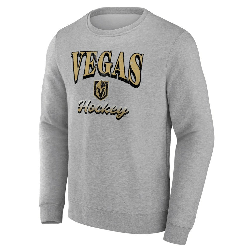Vegas Golden Knights Fanatics Special Edition 2.0 Pullover Sweatshirt - Heather Gray Sweatshirts
