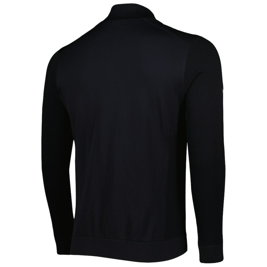 Chicago Bulls Levelwear Nano Engineered Knit Fabric Quarter-Zip Jacket - Black on sale