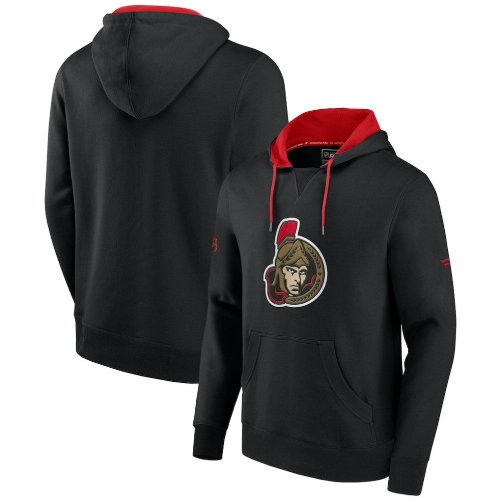 Ottawa Senators Fanatics Special Edition 2.0 Team Logo Pullover Hoodie - Black Hoodies