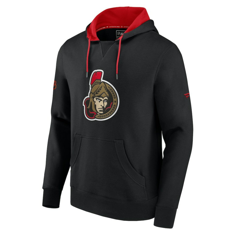 Ottawa Senators Fanatics Special Edition 2.0 Team Logo Pullover Hoodie - Black Hoodies