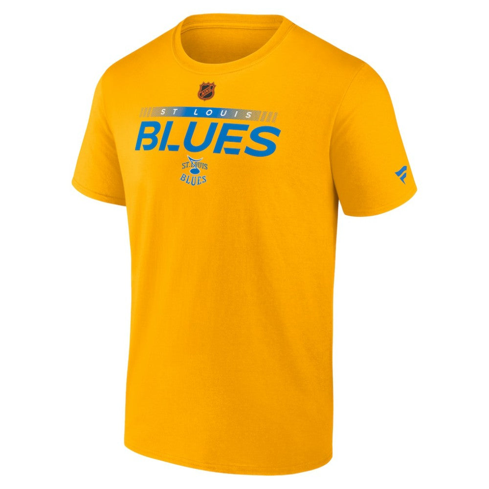 St. Louis Blues Fanatics Special Edition 2.0 Authentic Pro T-Shirt - Yellow T-shirts