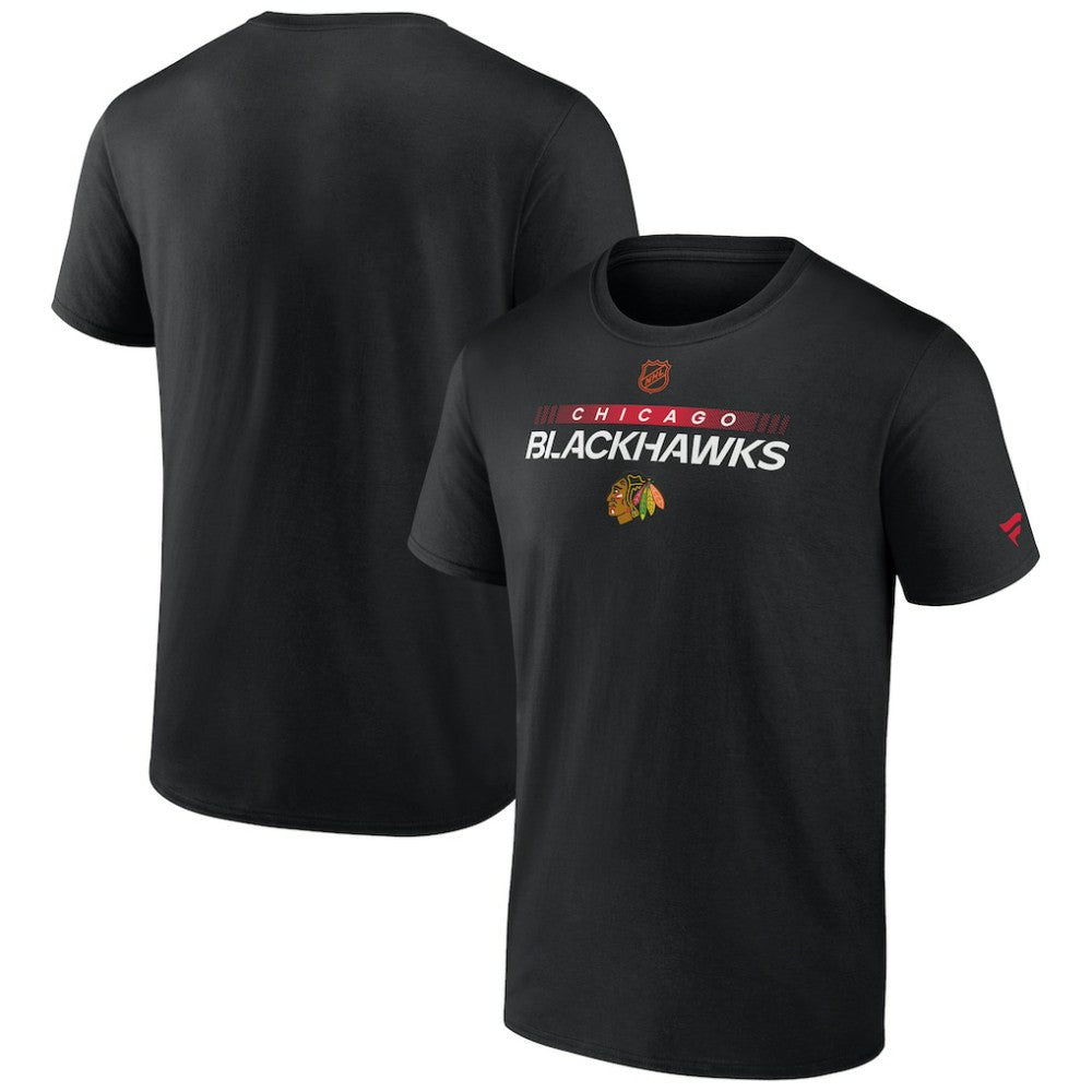 Chicago Blackhawks Fanatics Special Edition 2.0 Authentic Pro T-Shirt - Black T-shirts
