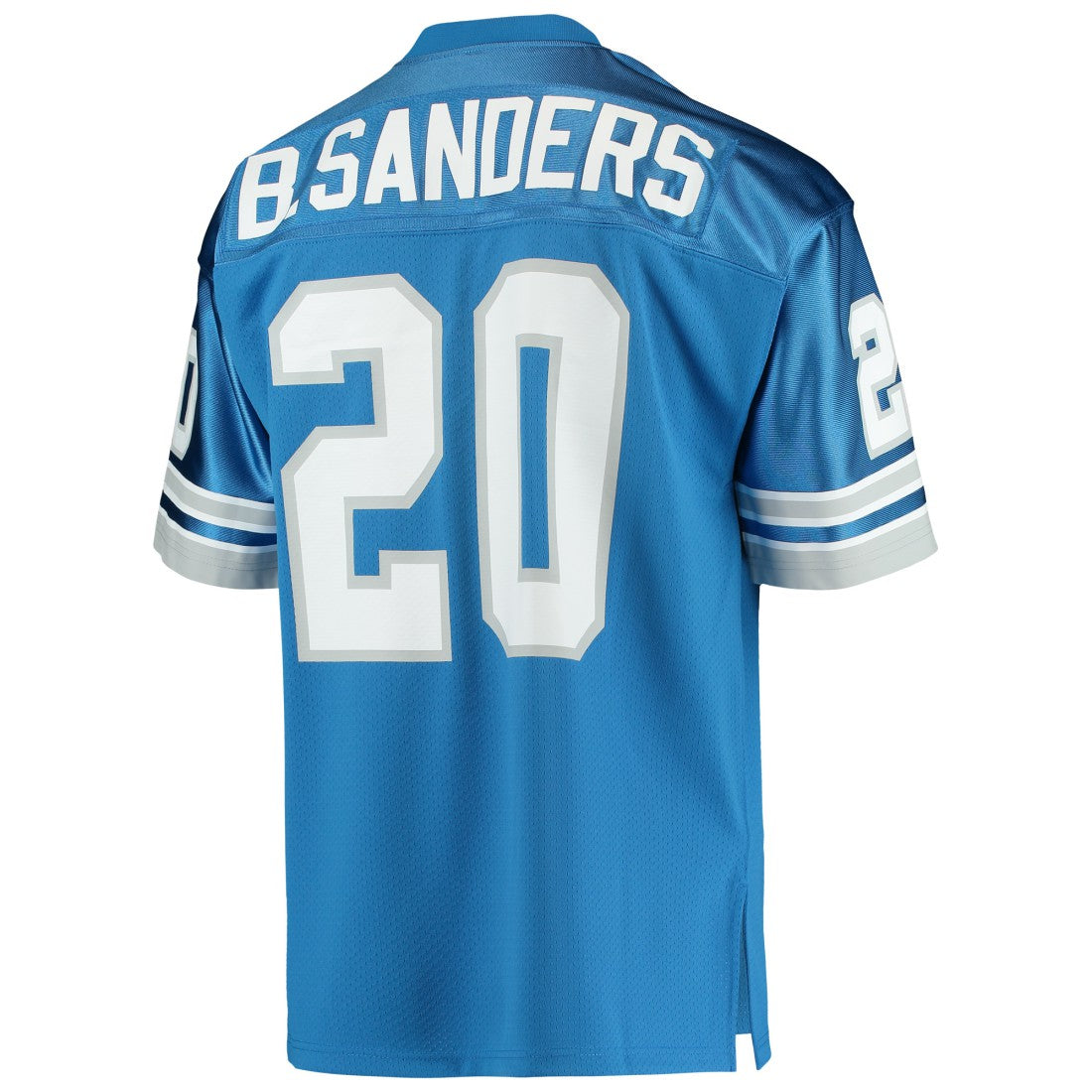 Barry Sanders Detroit Lions 1991 Authentic Throwback Retired Player Jersey - Blue sale