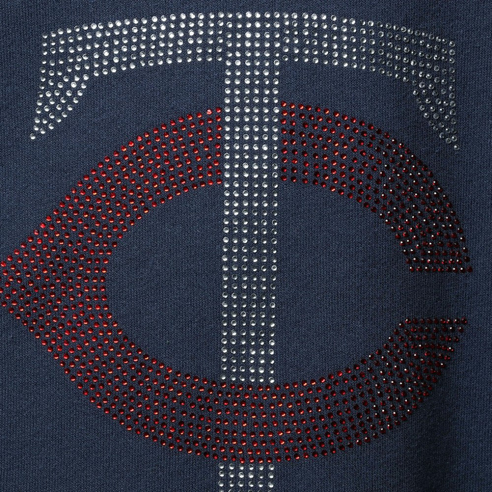 Minnesota Twins DKNY Sport Women's Carrie Pullover Sweatshirt Navy