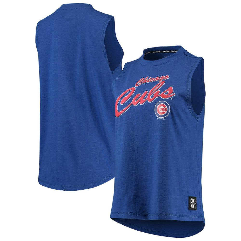Chicago Cubs DKNY Sport Women's Marcie Tank Top Royal