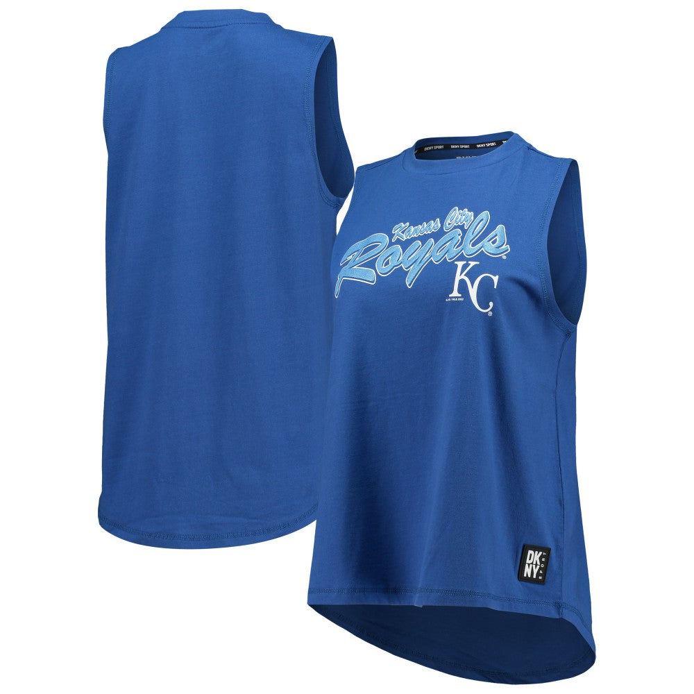 Kansas City Royals DKNY Sport Women's Marcie Tank Top Royal