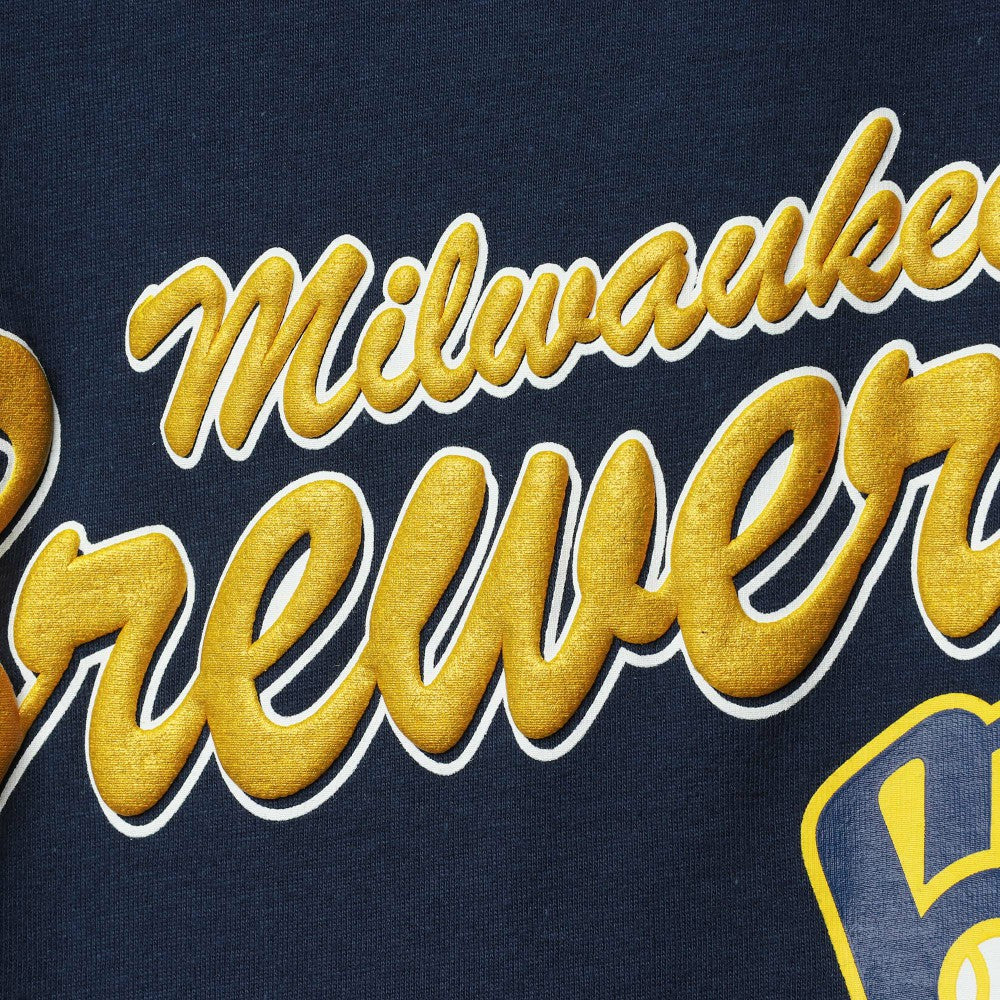 Milwaukee Brewers DKNY Sport Women's Marcie Tank Top Navy