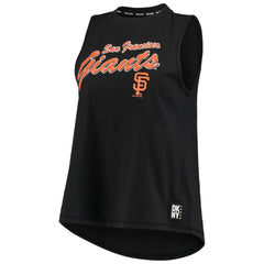 San Francisco Giants DKNY Sport Women's Marcie Tank Top Black