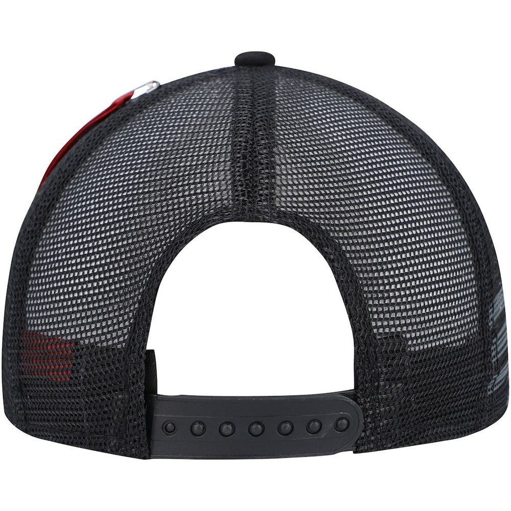 Cleveland Browns New Era x Alpha Industries A-Frame 9FORTY Trucker Snapback Hat - Black for sale