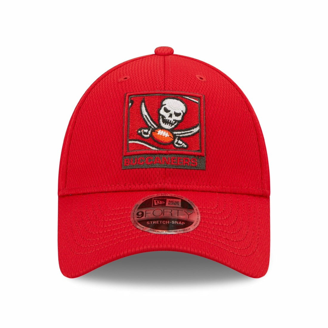 Tampa Bay Buccaneers New Era Framed AF 9FORTY Snapback Hat - Red for sale