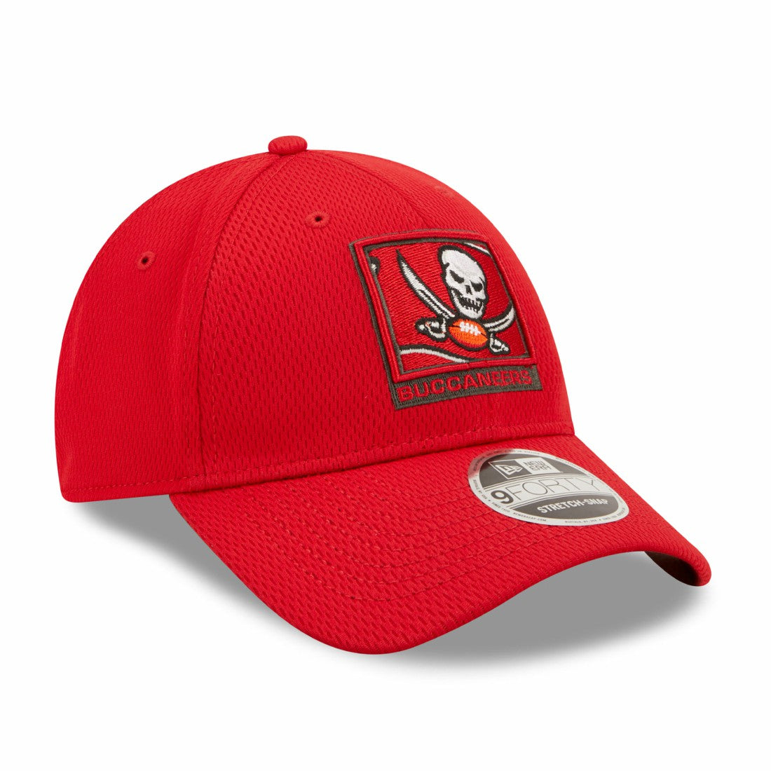 Tampa Bay Buccaneers New Era Framed AF 9FORTY Snapback Hat - Red for sale