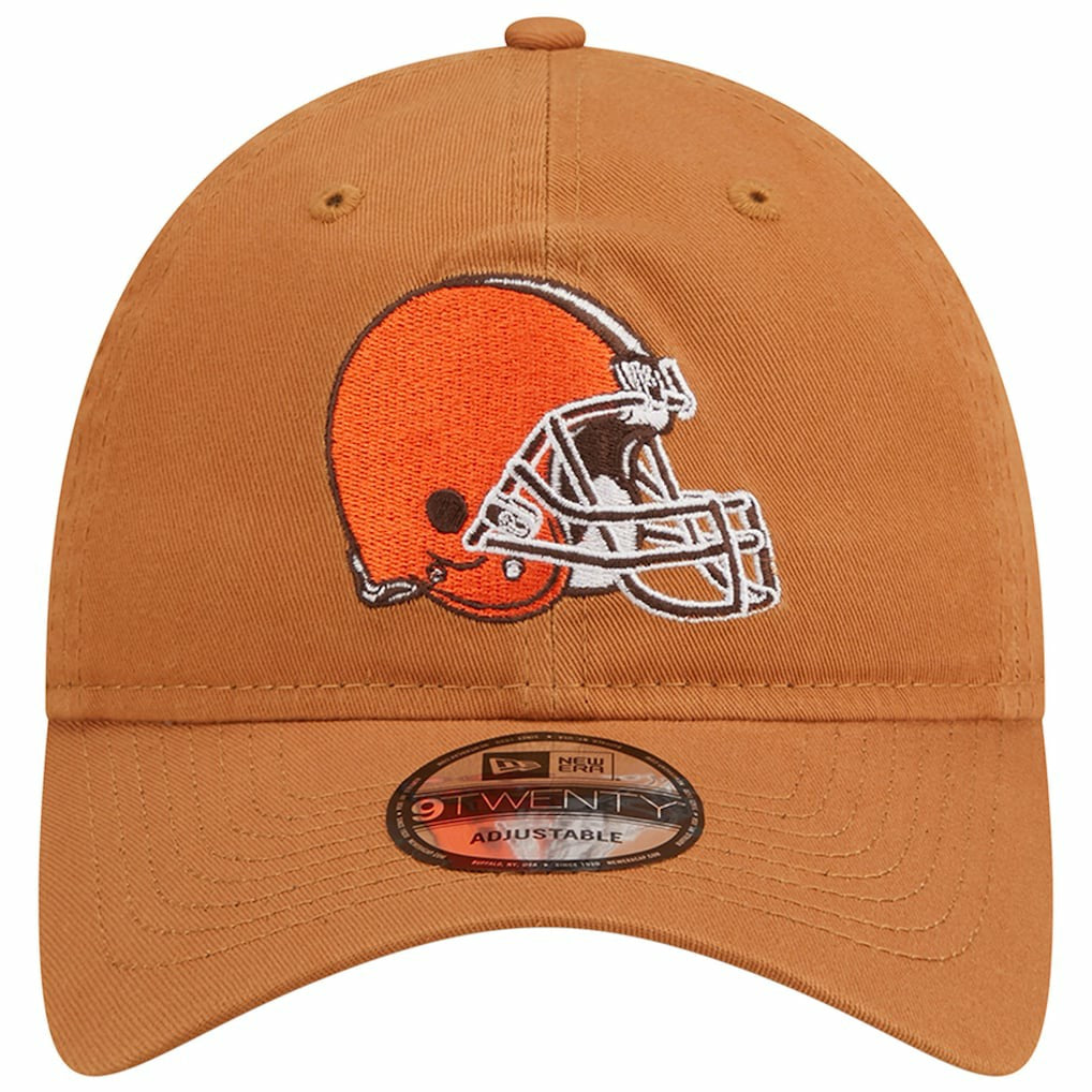 Cleveland Browns New Era Core Classic 2.0 9TWENTY Adjustable Hat - Brown for sale