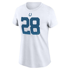 Jonathan Taylor Indianapolis Colts Women's Name & Number T-Shirt - White discount