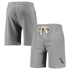 Chicago White Sox Concepts Sport Mainstream Terry Tri-Blend Shorts Gray