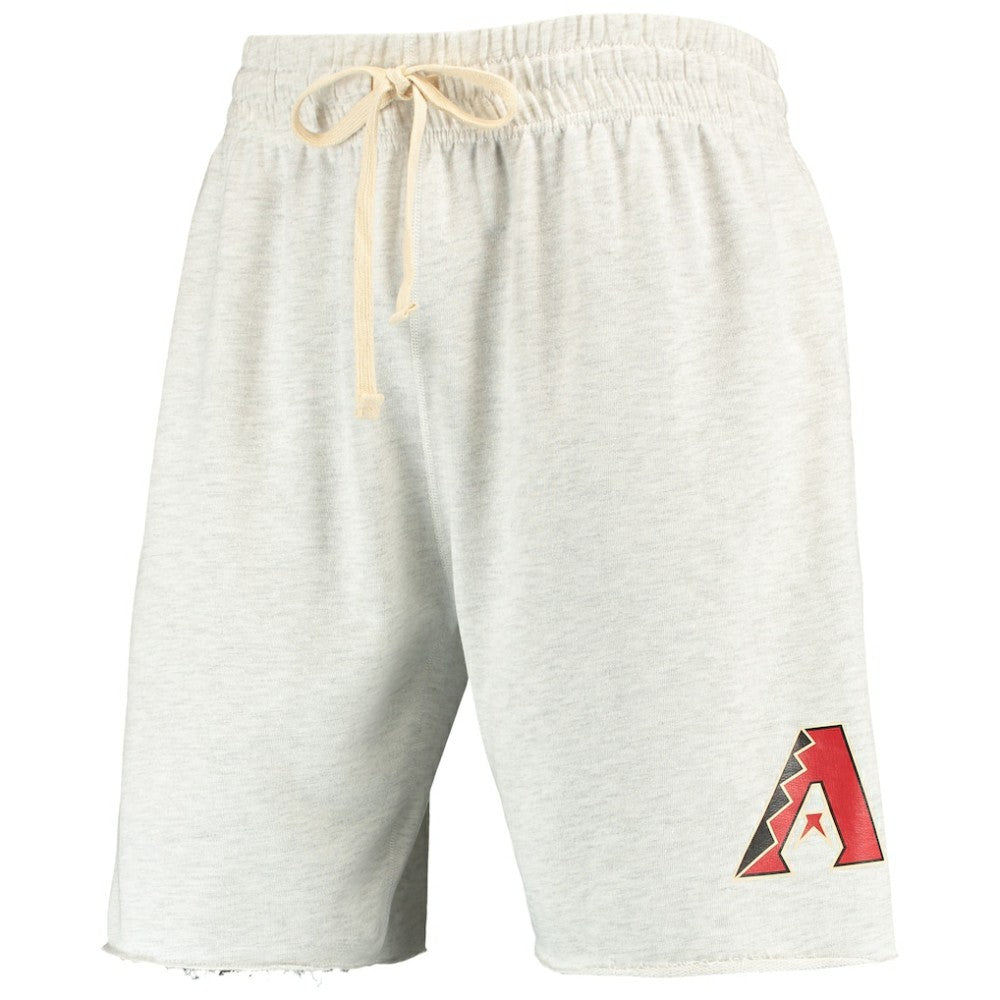 Arizona Diamondbacks Concepts Sport Mainstream Terry Tri-Blend Shorts Oatmeal
