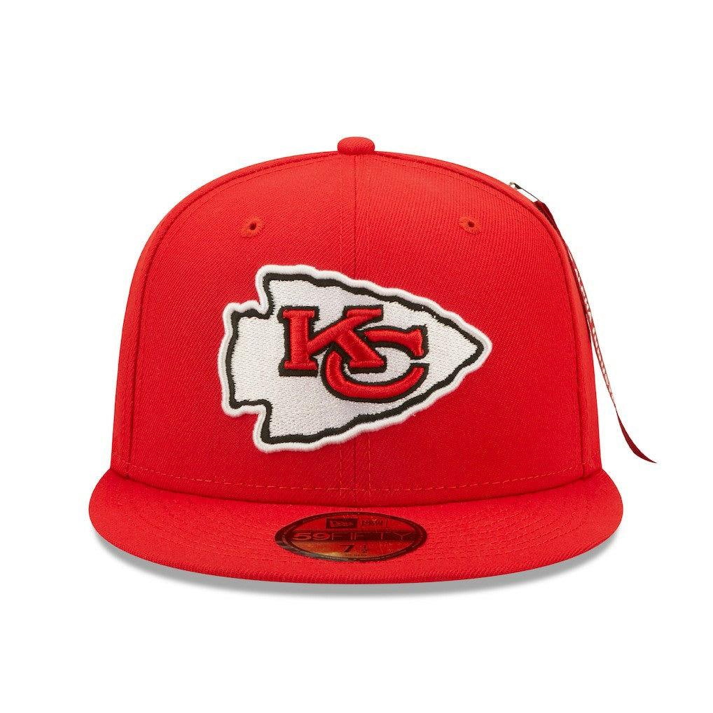 Kansas City Chiefs New Era x Alpha Industries Alpha 59FIFTY Fitted Hat - Red online