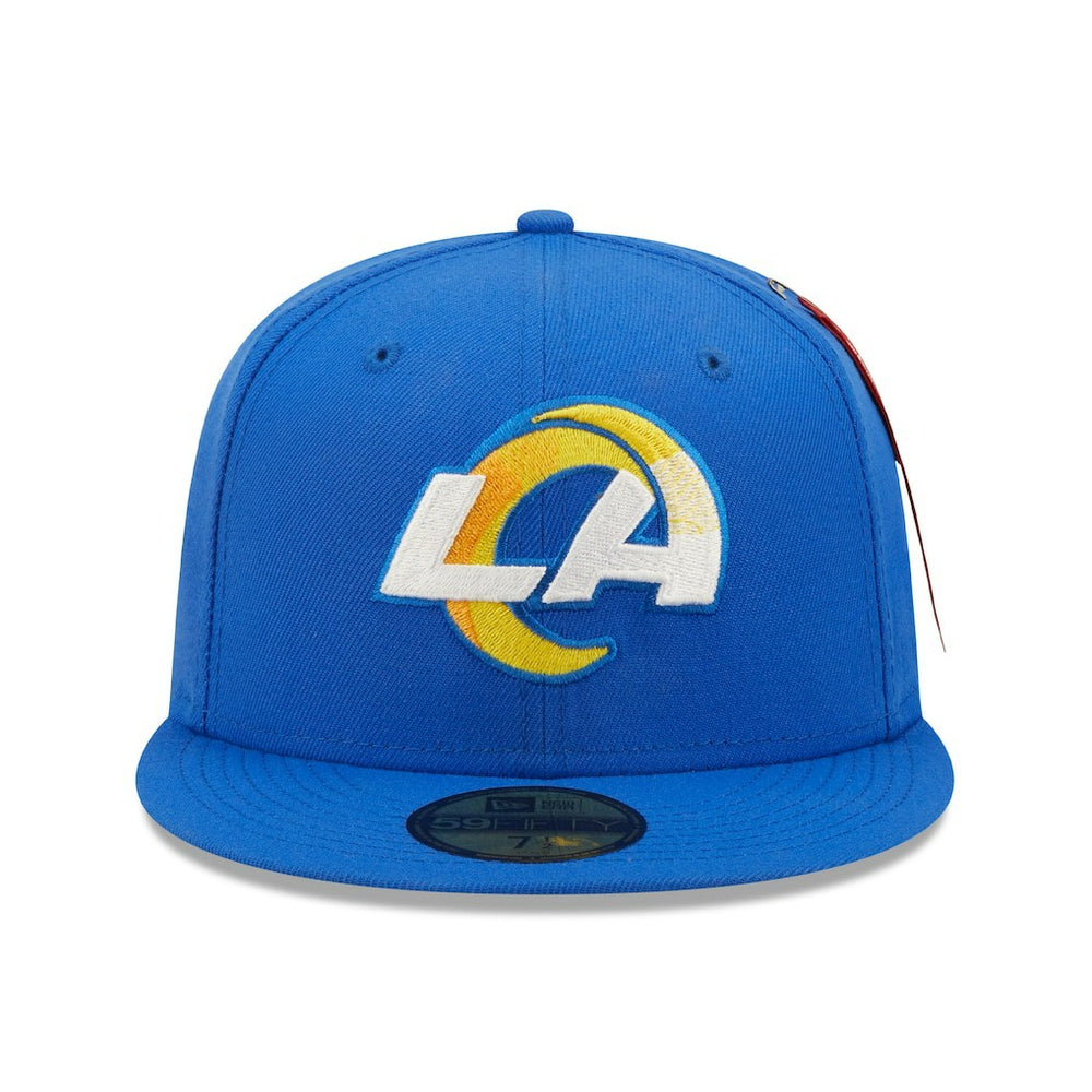 Los Angeles Rams New Era x Alpha Industries Alpha 59FIFTY Fitted Hat - Royal for sale