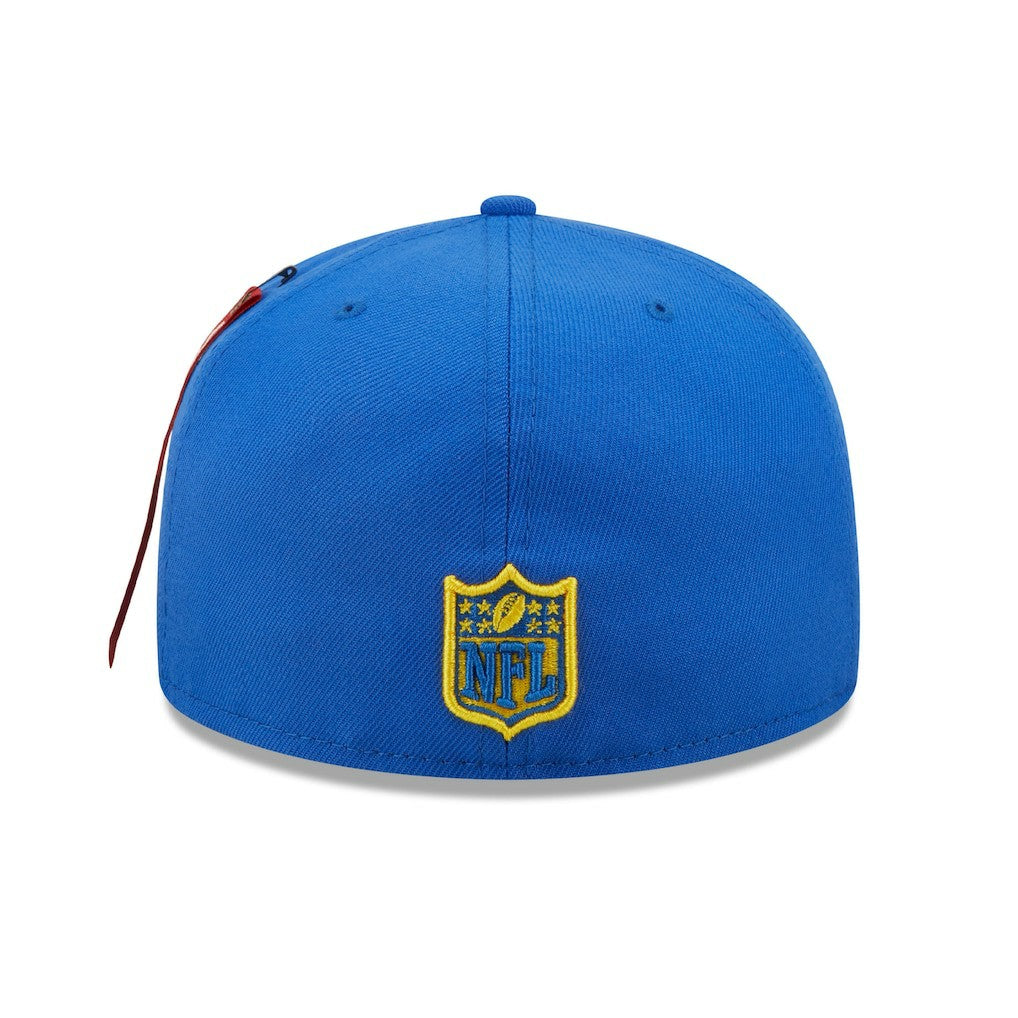 Los Angeles Rams New Era x Alpha Industries Alpha 59FIFTY Fitted Hat - Royal for sale