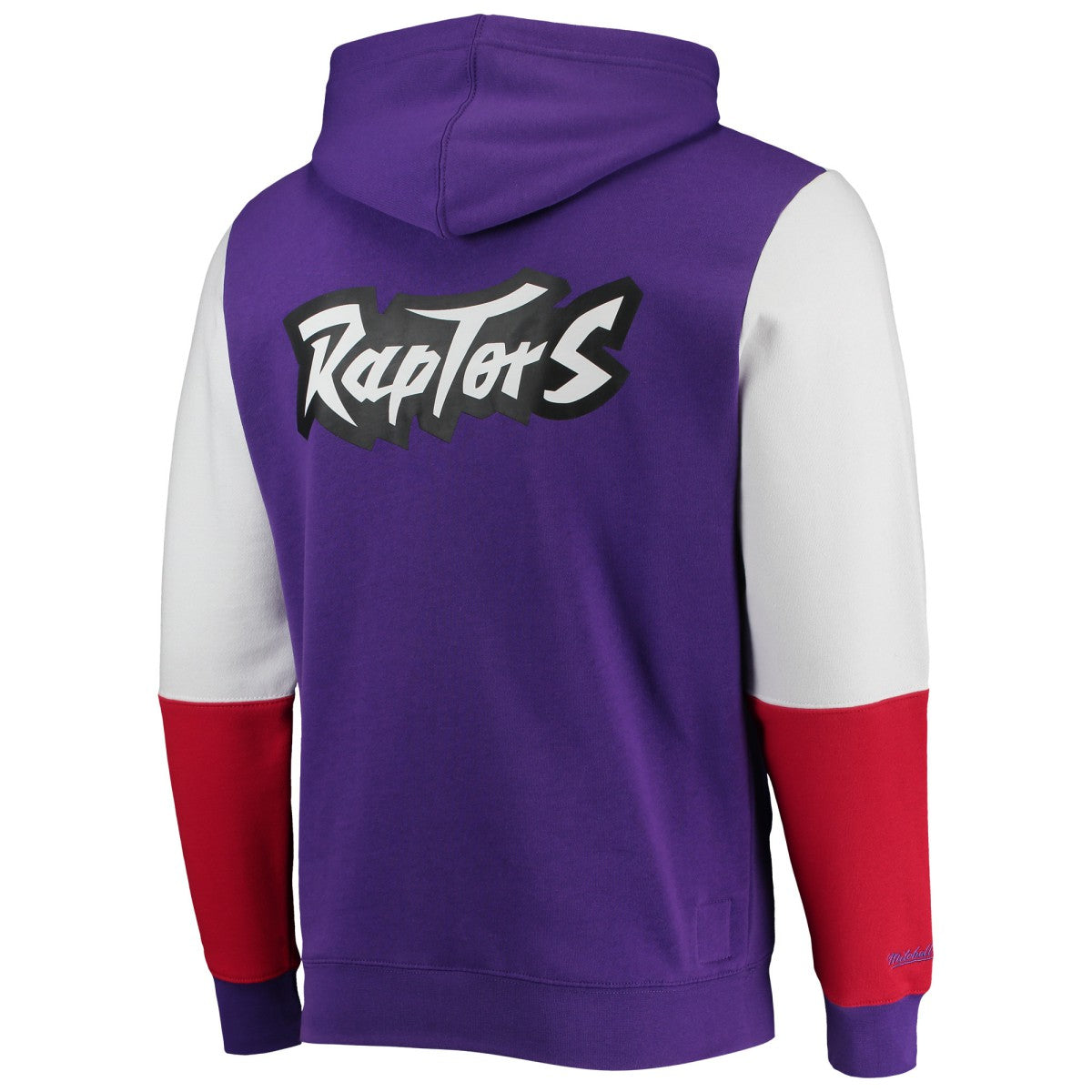 Toronto Raptors Hardwood Classics Fusion 2.0 Colorblock Pullover Hoodie - Purple for sale