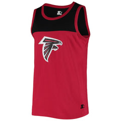 Atlanta Falcons Starter Team Touchdown Fashion Tank Top - Red/Black on sale