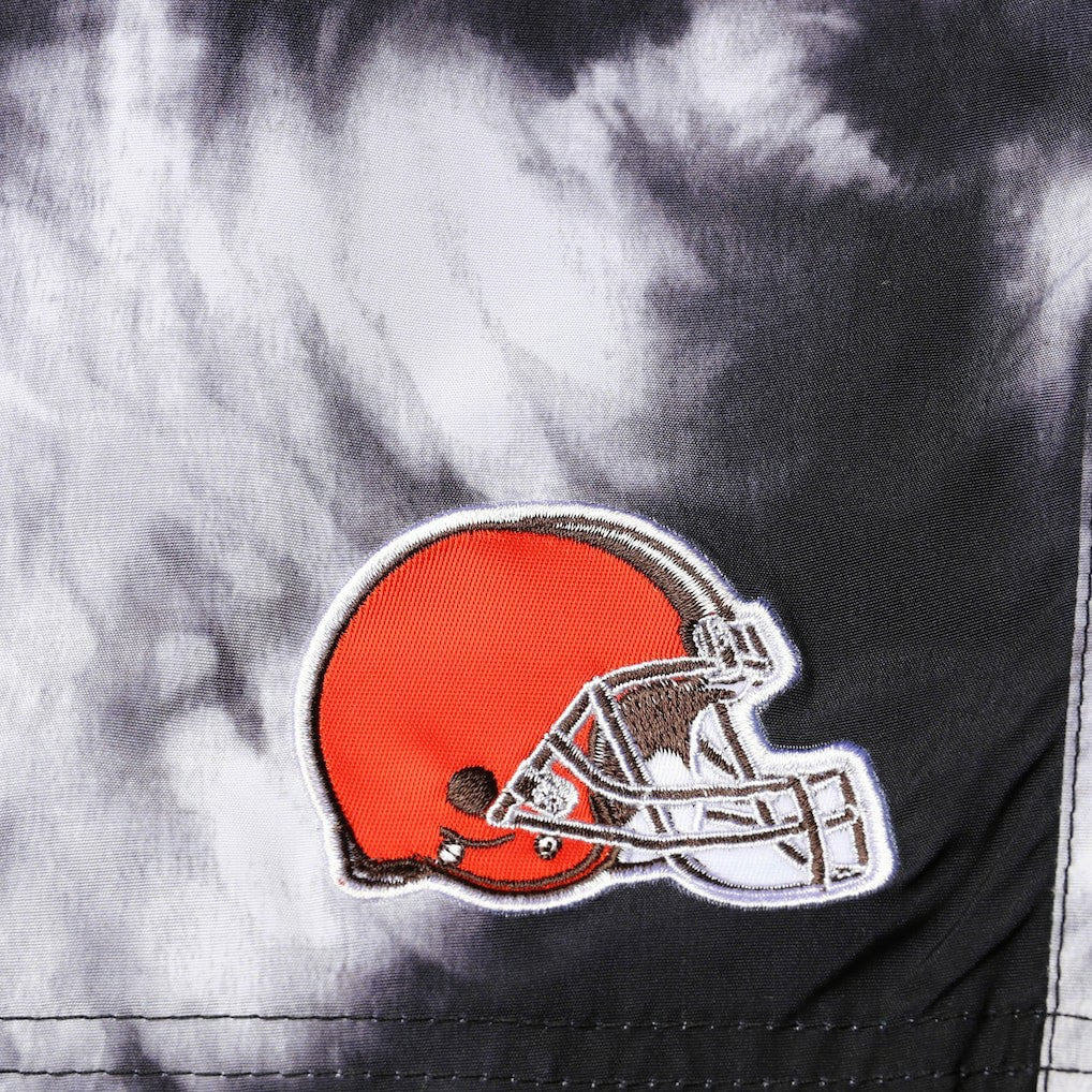Cleveland Browns G-III Sports by Carl Banks Splash Volley Swim Shorts - Black for sale