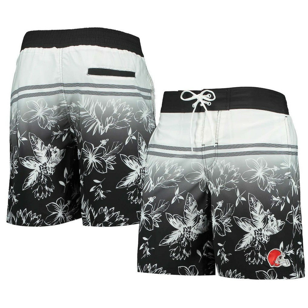 Cleveland Browns G-III Sports by Carl Banks Island Volley Swim Shorts - Black outlet