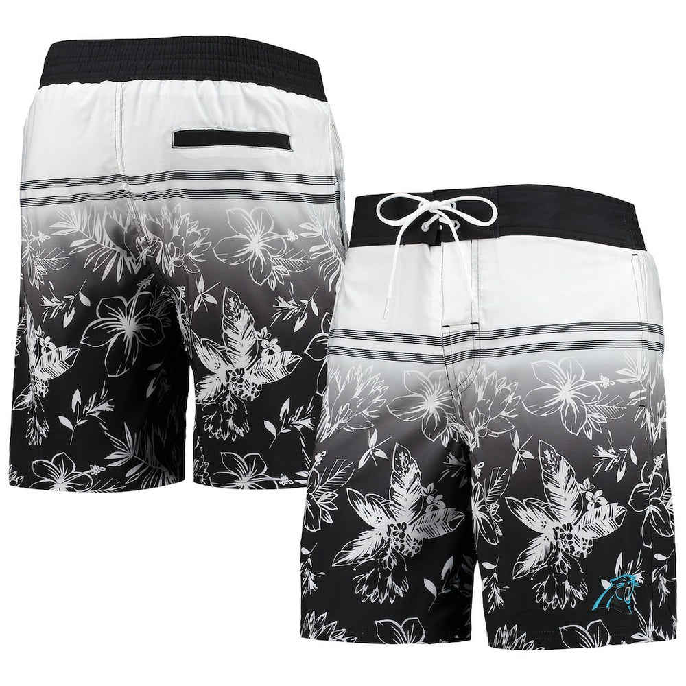 Carolina Panthers G-III Sports by Carl Banks Island Volley Swim Shorts - Black sale