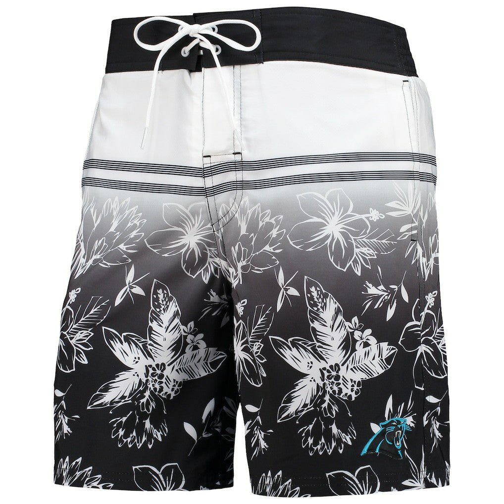 Carolina Panthers G-III Sports by Carl Banks Island Volley Swim Shorts - Black sale